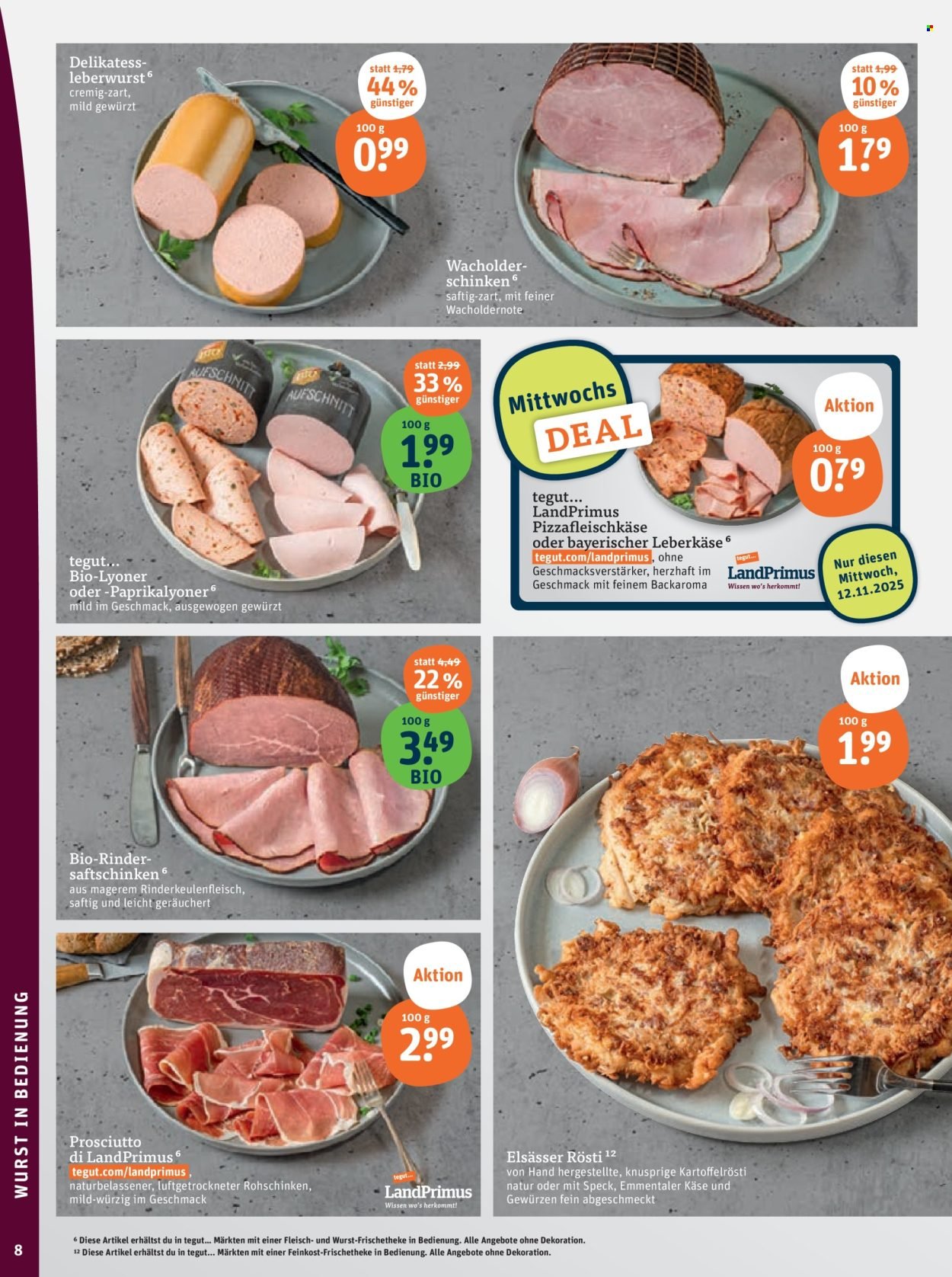 TEGUT... Prospekt - Ab Montag 10.11.2025
