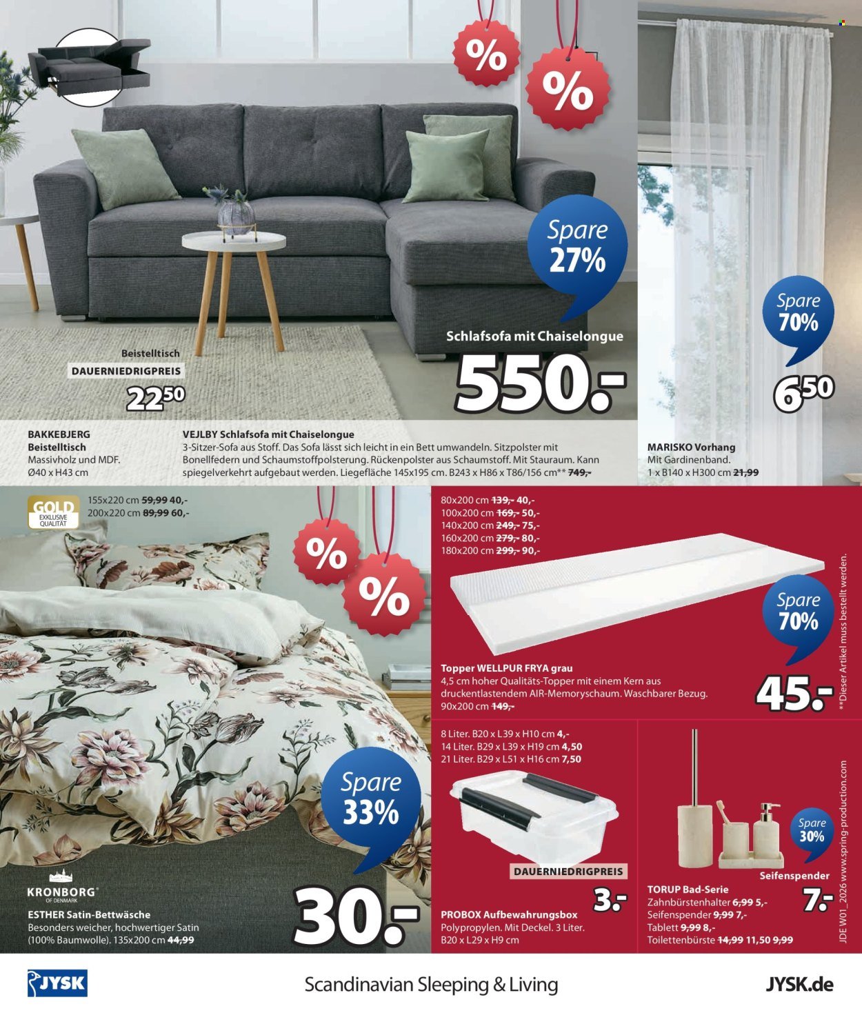 JYSK Prospekt - Großartige Angebote