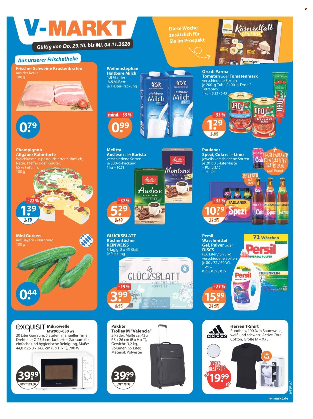 V-MARKT Prospekt - Ab Donnerstag 29.10.2026