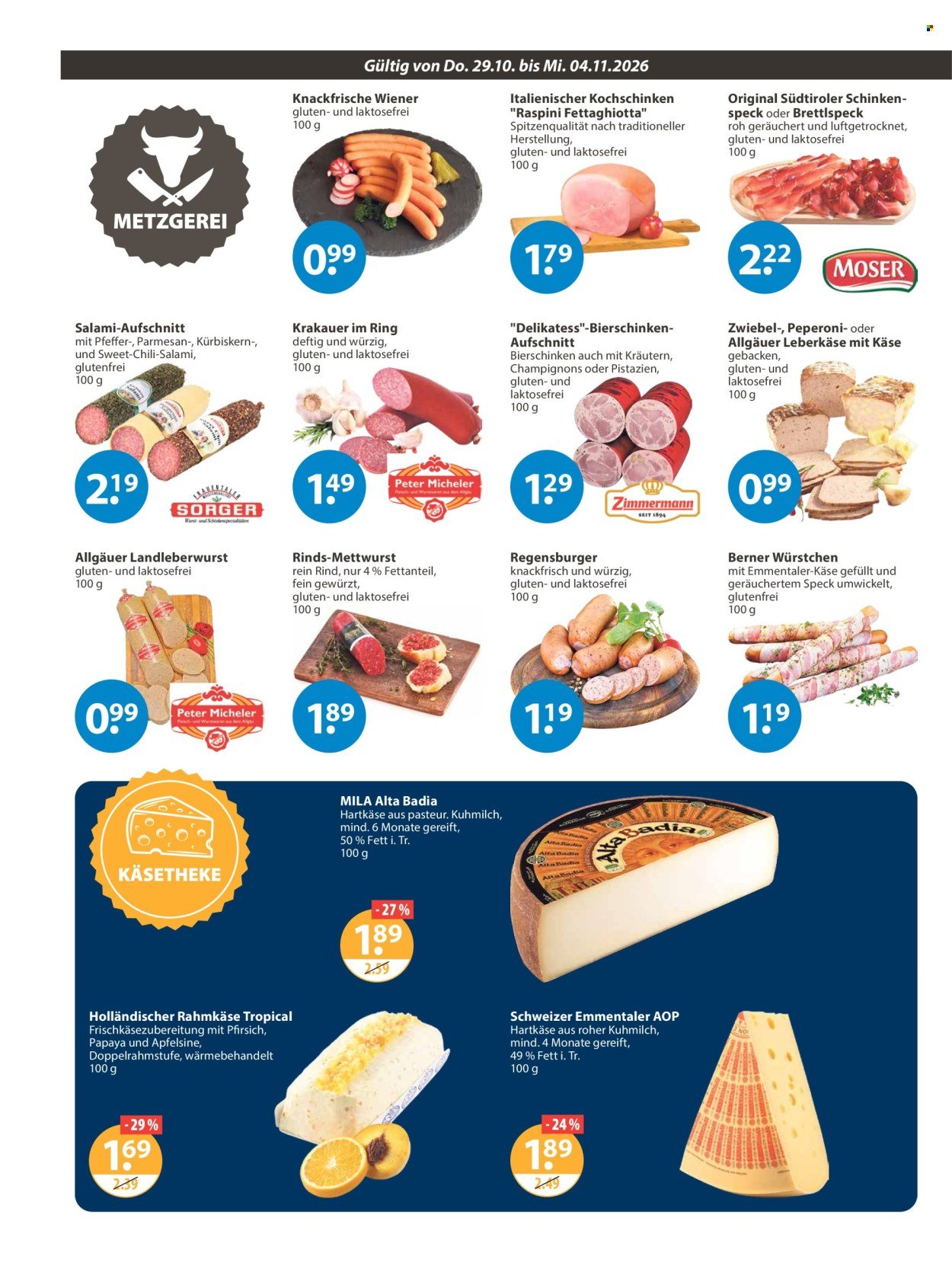 V-MARKT Prospekt - Ab Donnerstag 29.10.2026