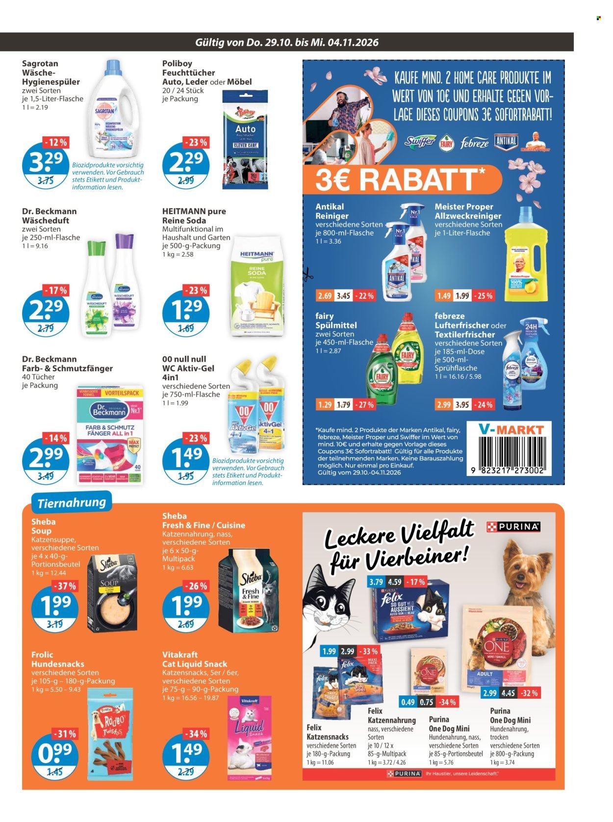 V-MARKT Prospekt - Ab Donnerstag 29.10.2026