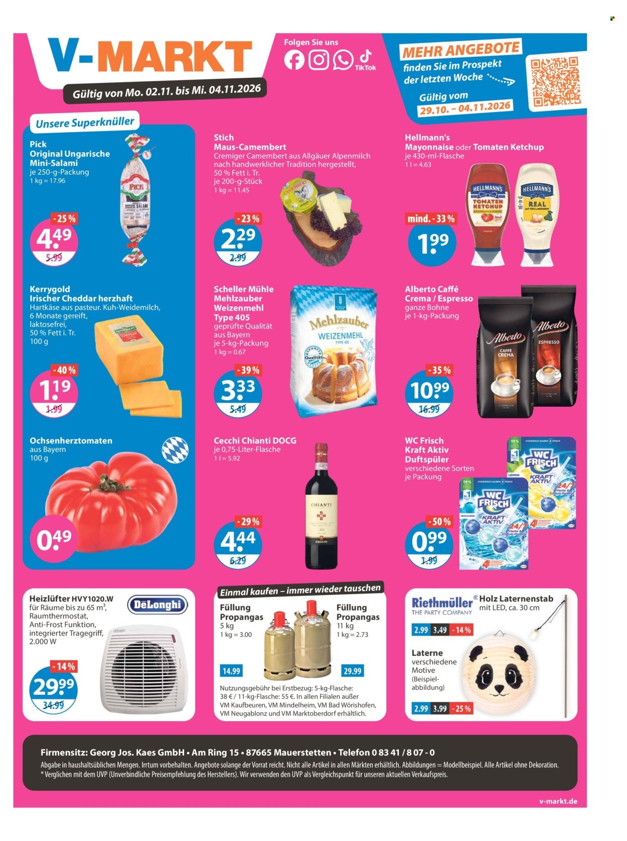 V-MARKT Prospekt - Ab Donnerstag 29.10.2026
