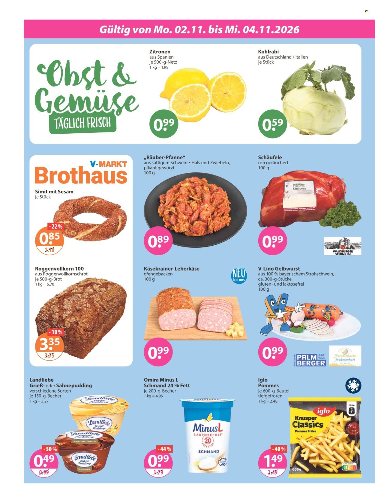 V-MARKT Prospekt - Ab Donnerstag 29.10.2026