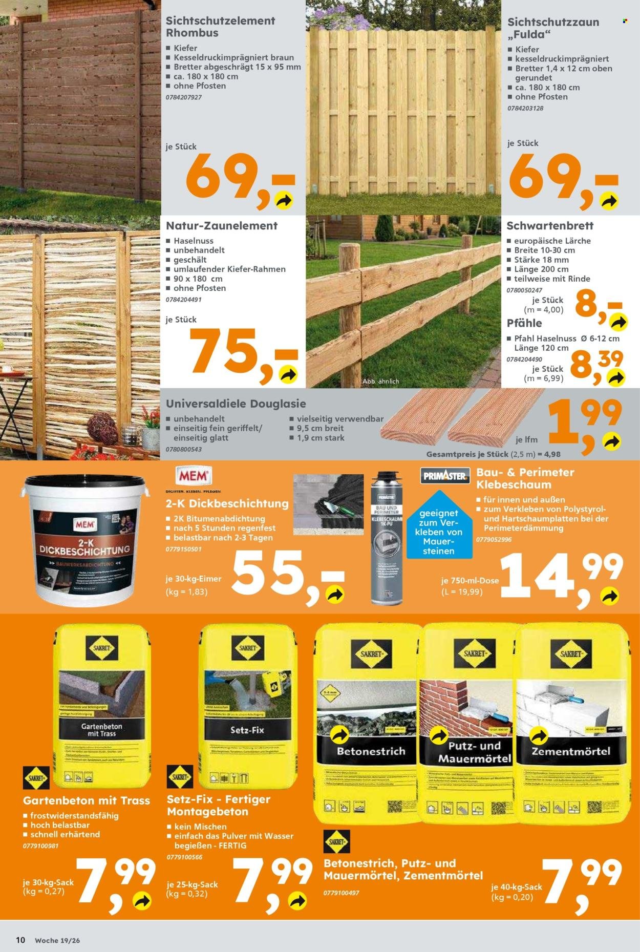 GLOBUS BAUMARKT Prospekt - Ab Montag 4.05.2026 (2026-05-04 - 2026-05-09)