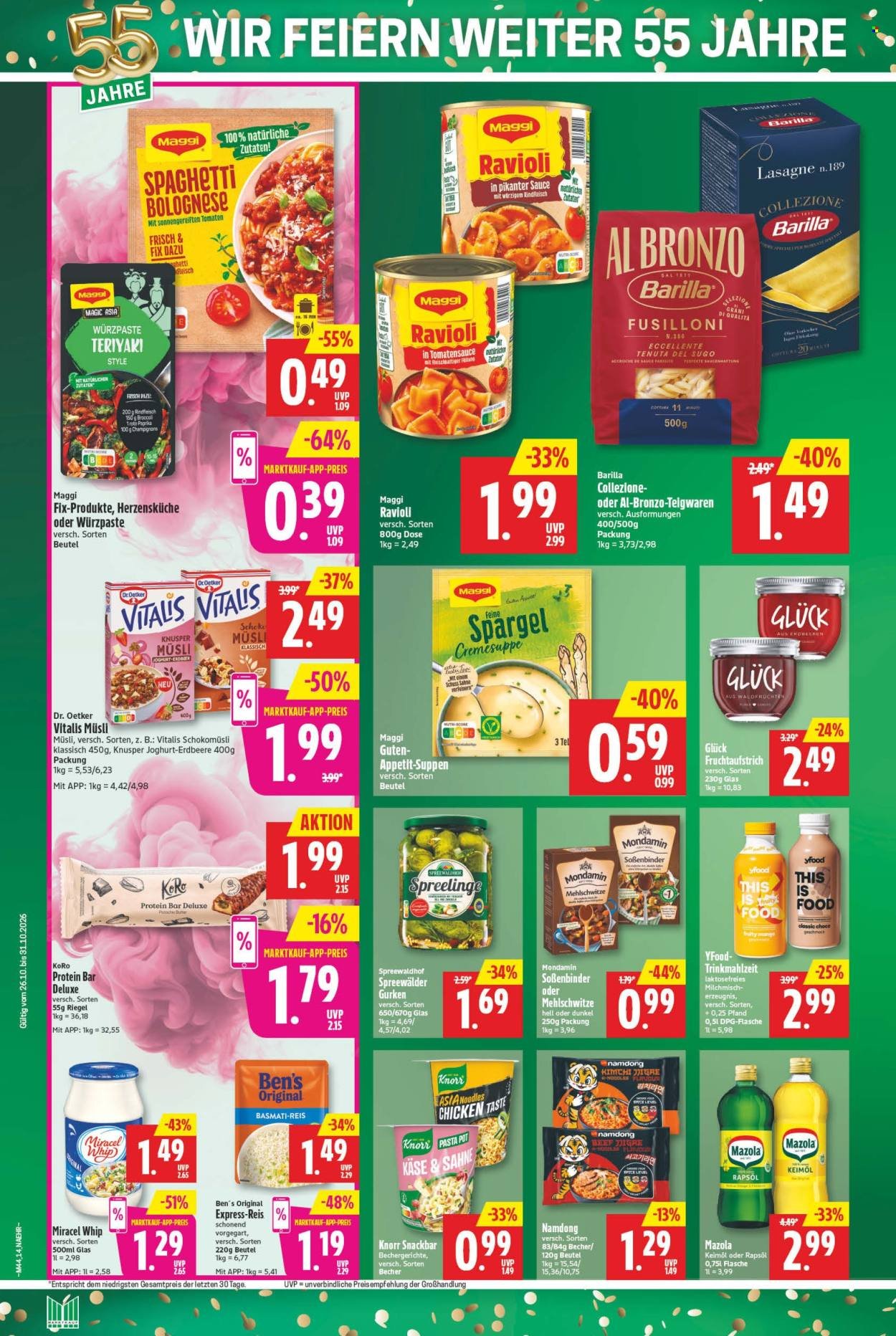 MARKTKAUF Prospekt - Ab Montag 26.10.2026