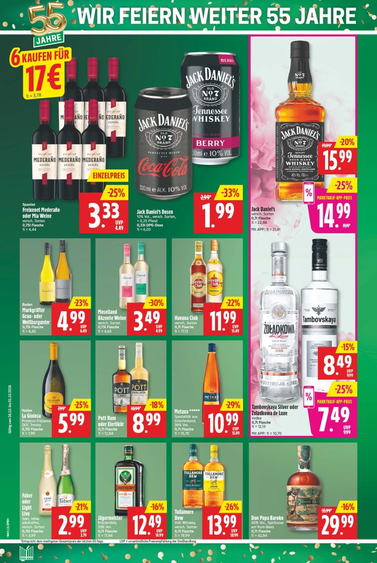 MARKTKAUF Prospekt - Ab Montag 26.10.2026