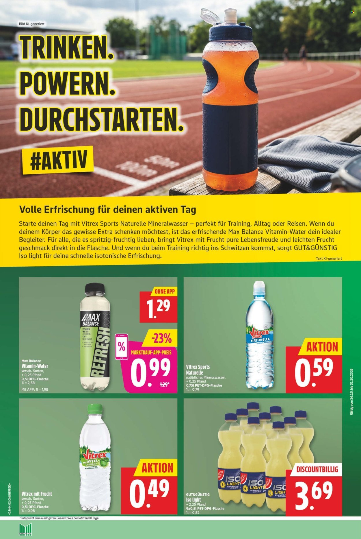 MARKTKAUF Prospekt - Ab Montag 26.10.2026