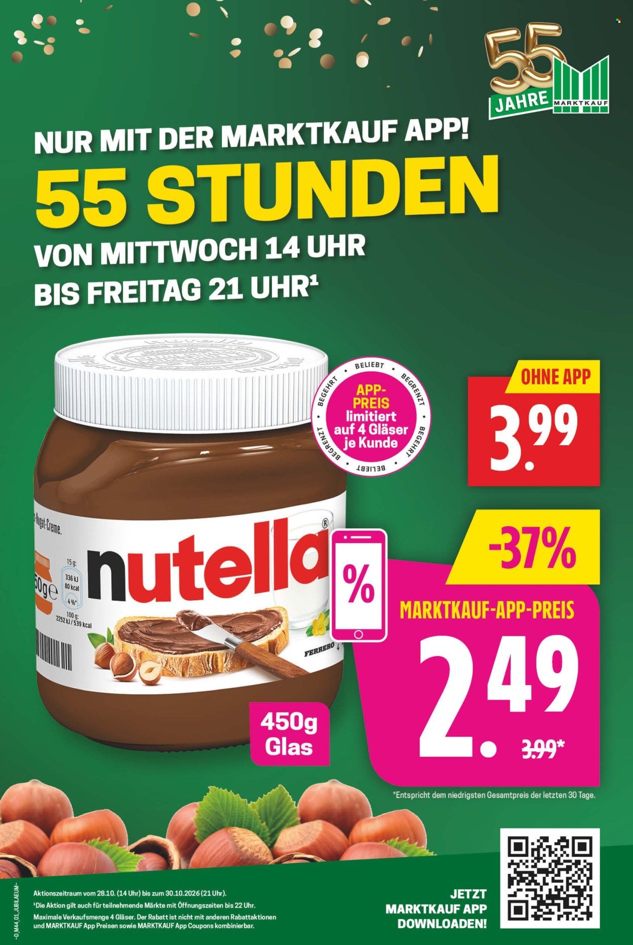 MARKTKAUF Prospekt - Ab Montag 26.10.2026