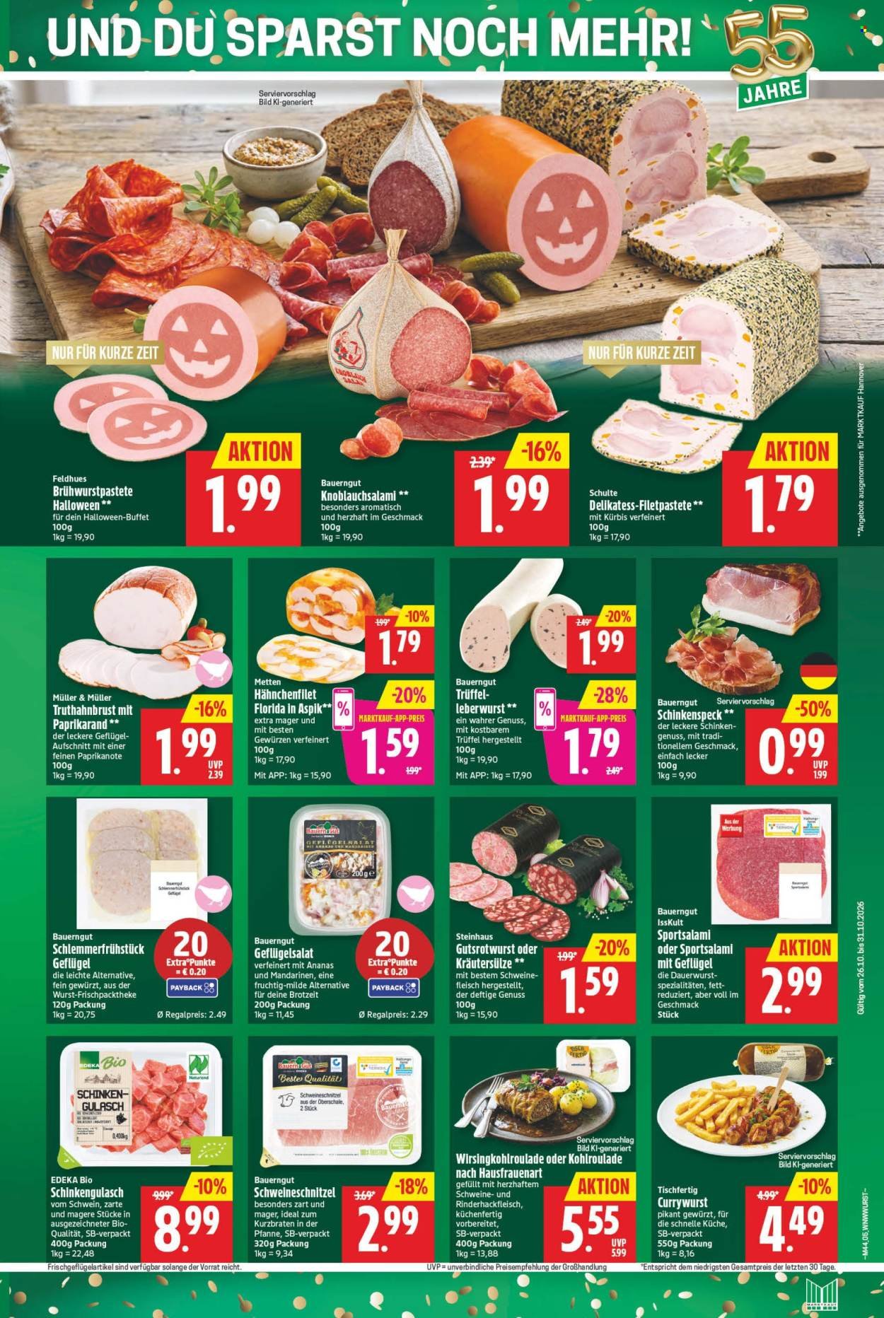 MARKTKAUF Prospekt - Ab Montag 26.10.2026