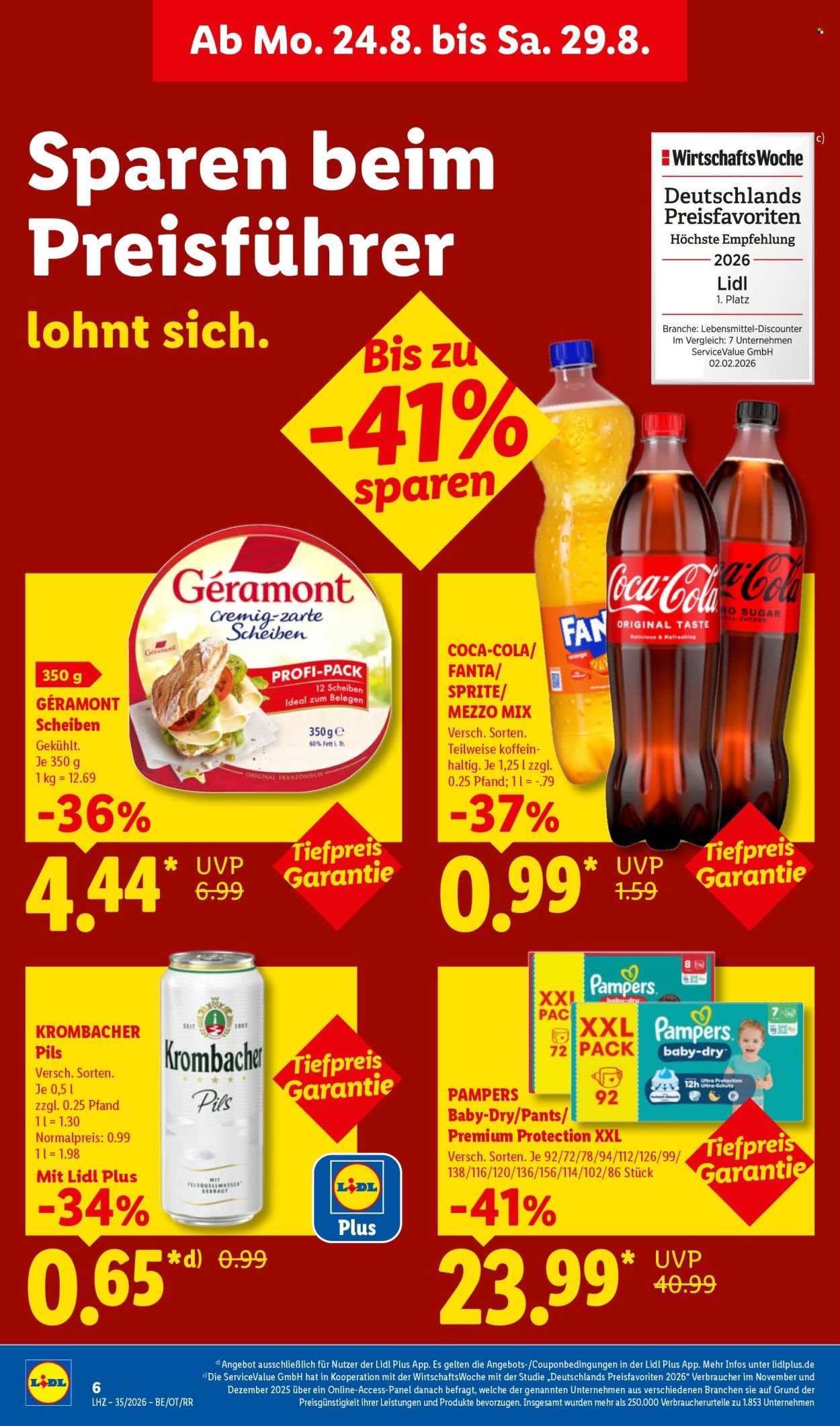 LIDL Prospekt - Ab Montag 24.08.2026