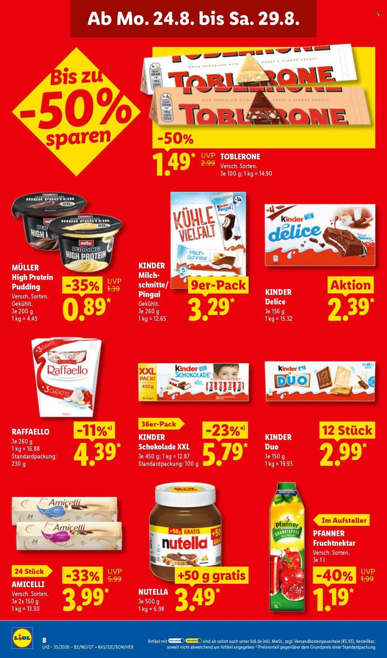 LIDL Prospekt - Ab Montag 24.08.2026