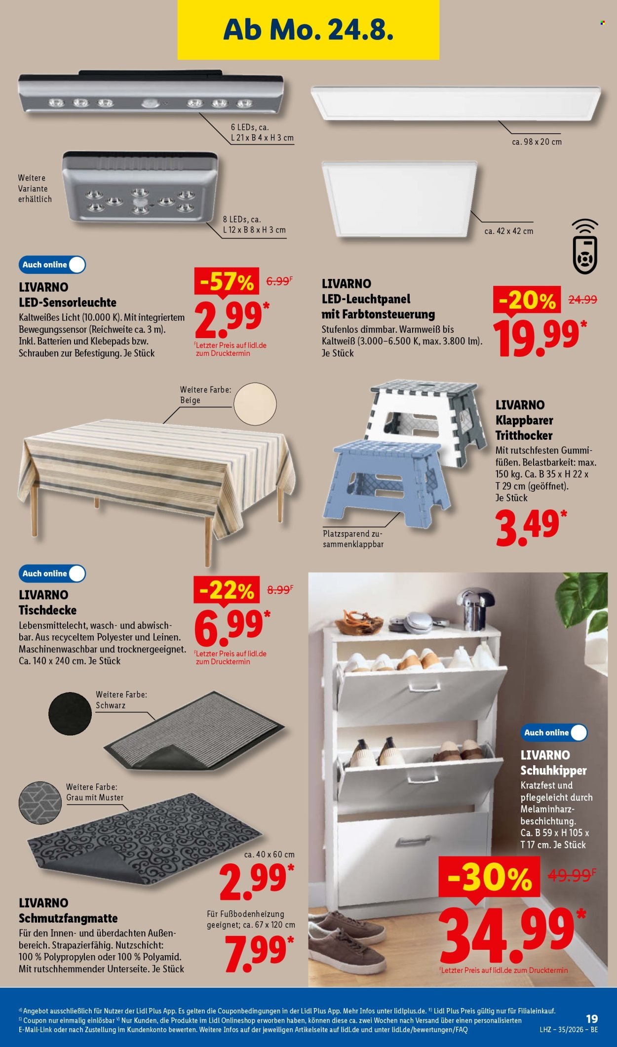 LIDL Prospekt - Ab Montag 24.08.2026