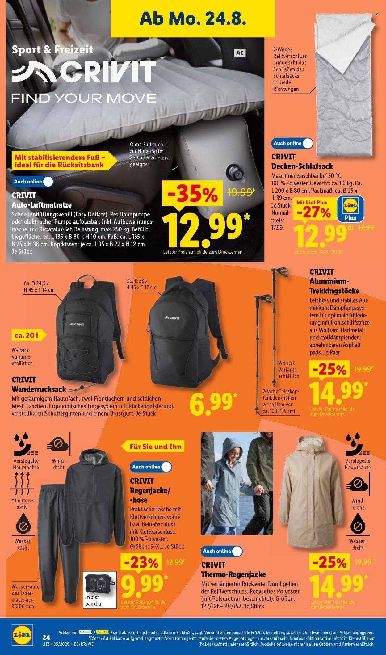 LIDL Prospekt - Ab Montag 24.08.2026