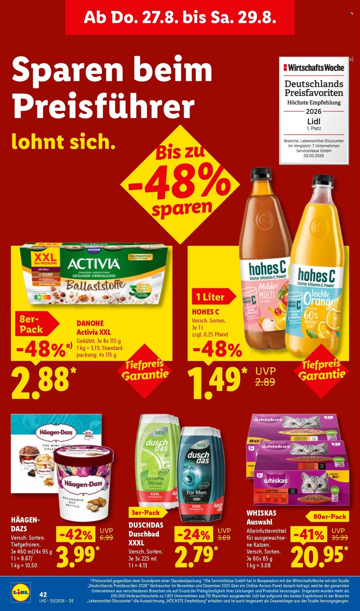 LIDL Prospekt - Ab Montag 24.08.2026