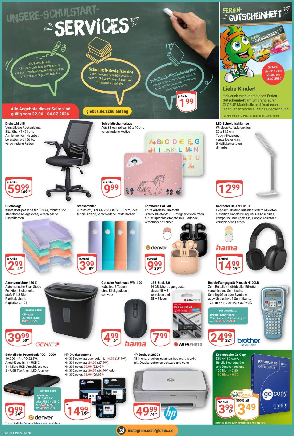 GLOBUS Prospekt - Ab Montag 22.06.2026