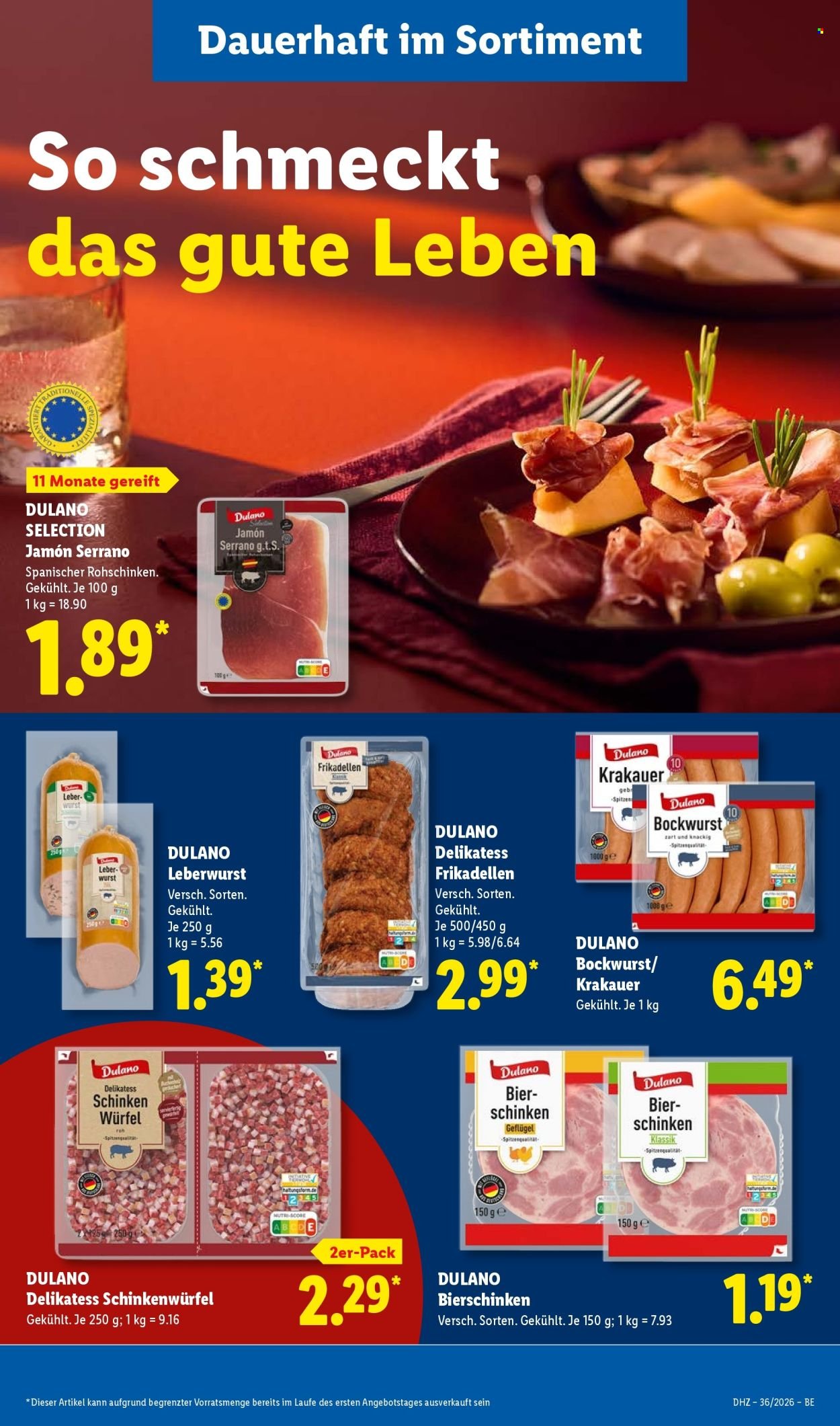 LIDL Prospekt - Ab Montag 31.08.2026