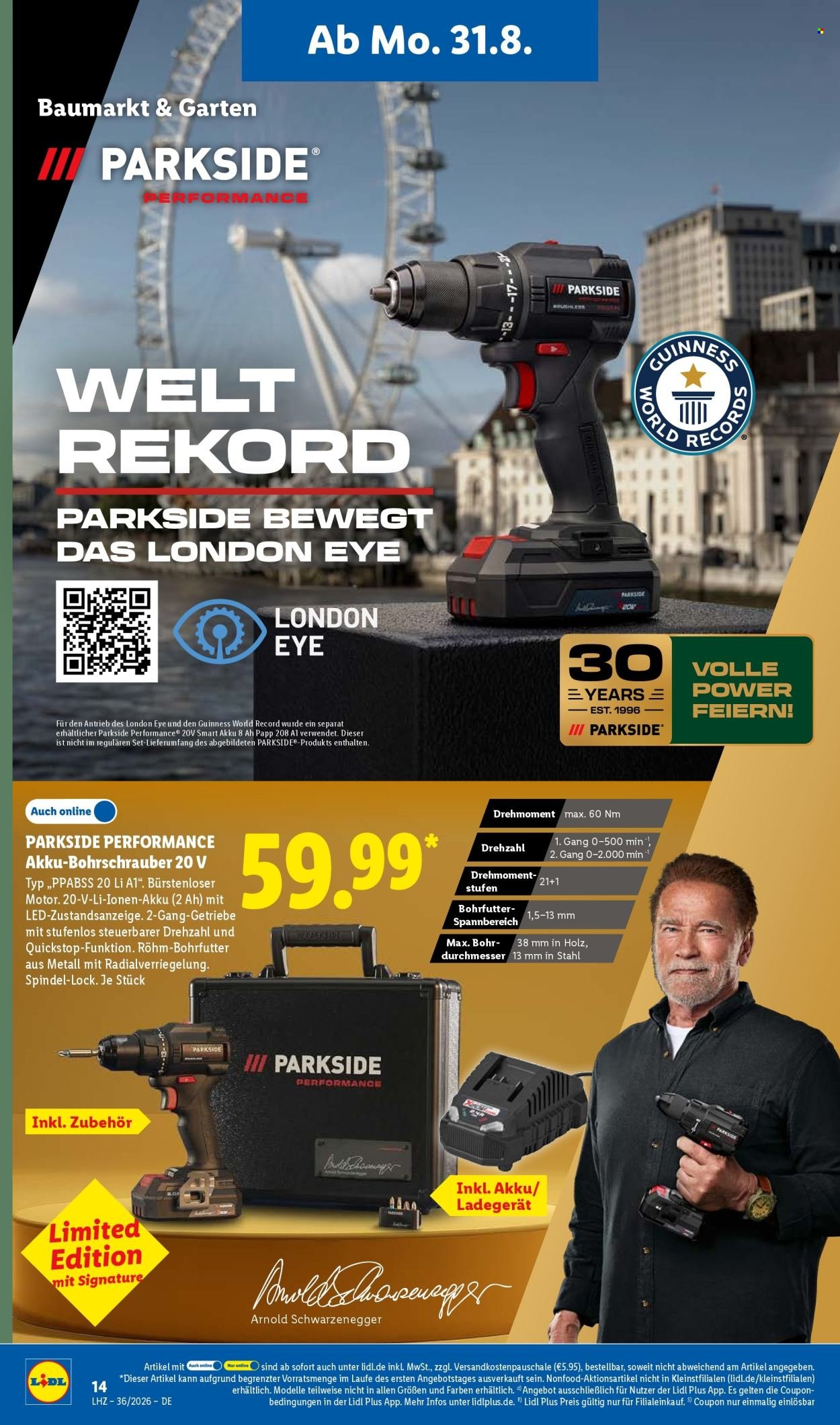 LIDL Prospekt - Ab Montag 31.08.2026
