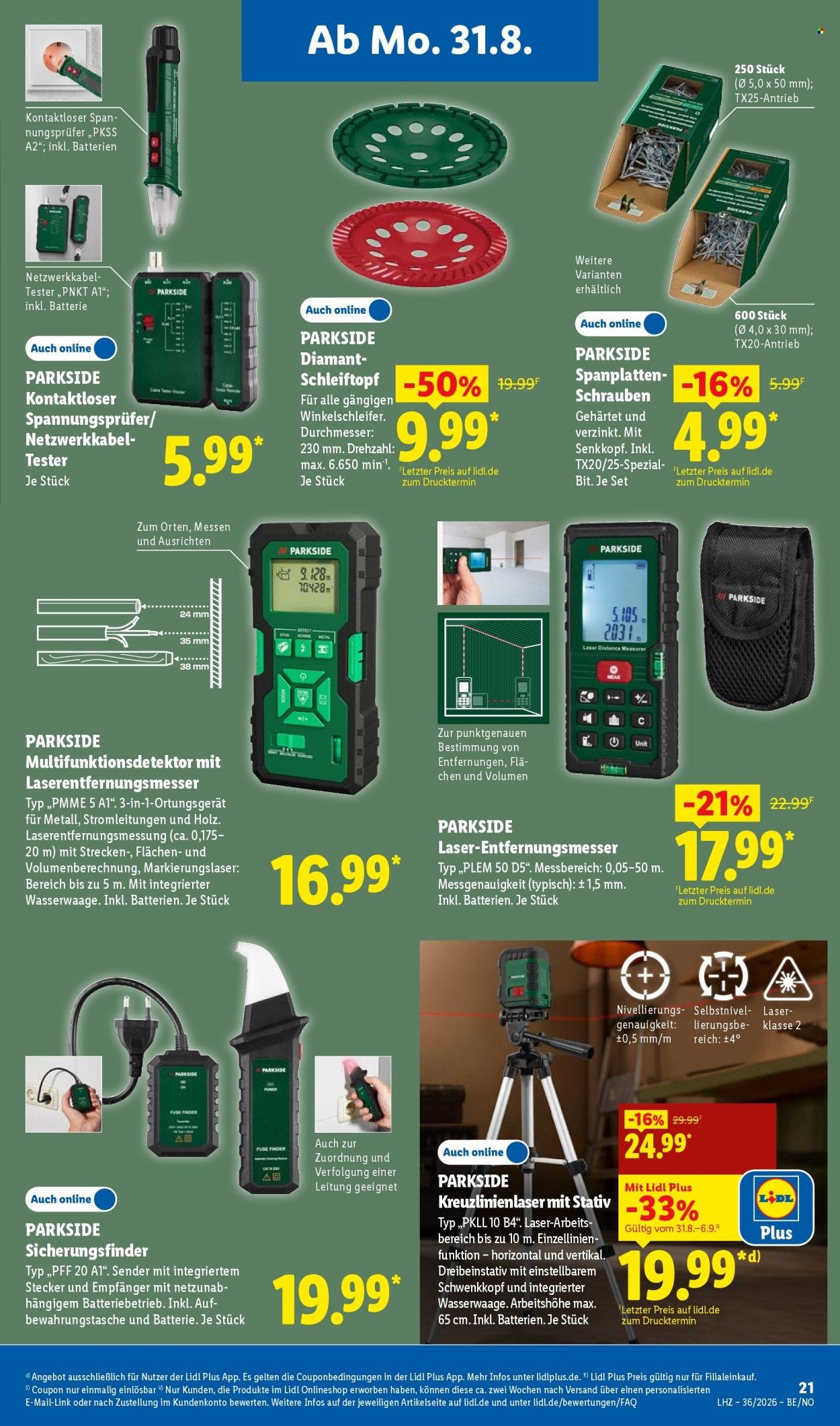 LIDL Prospekt - Ab Montag 31.08.2026
