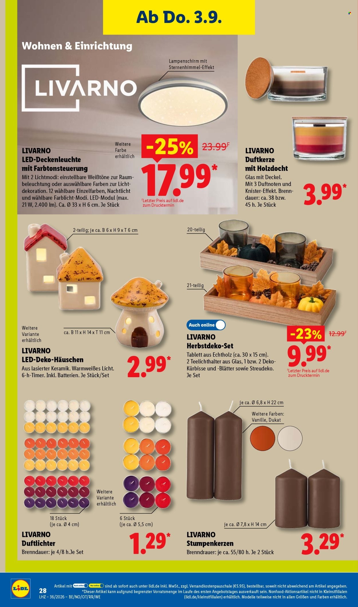 LIDL Prospekt - Ab Montag 31.08.2026