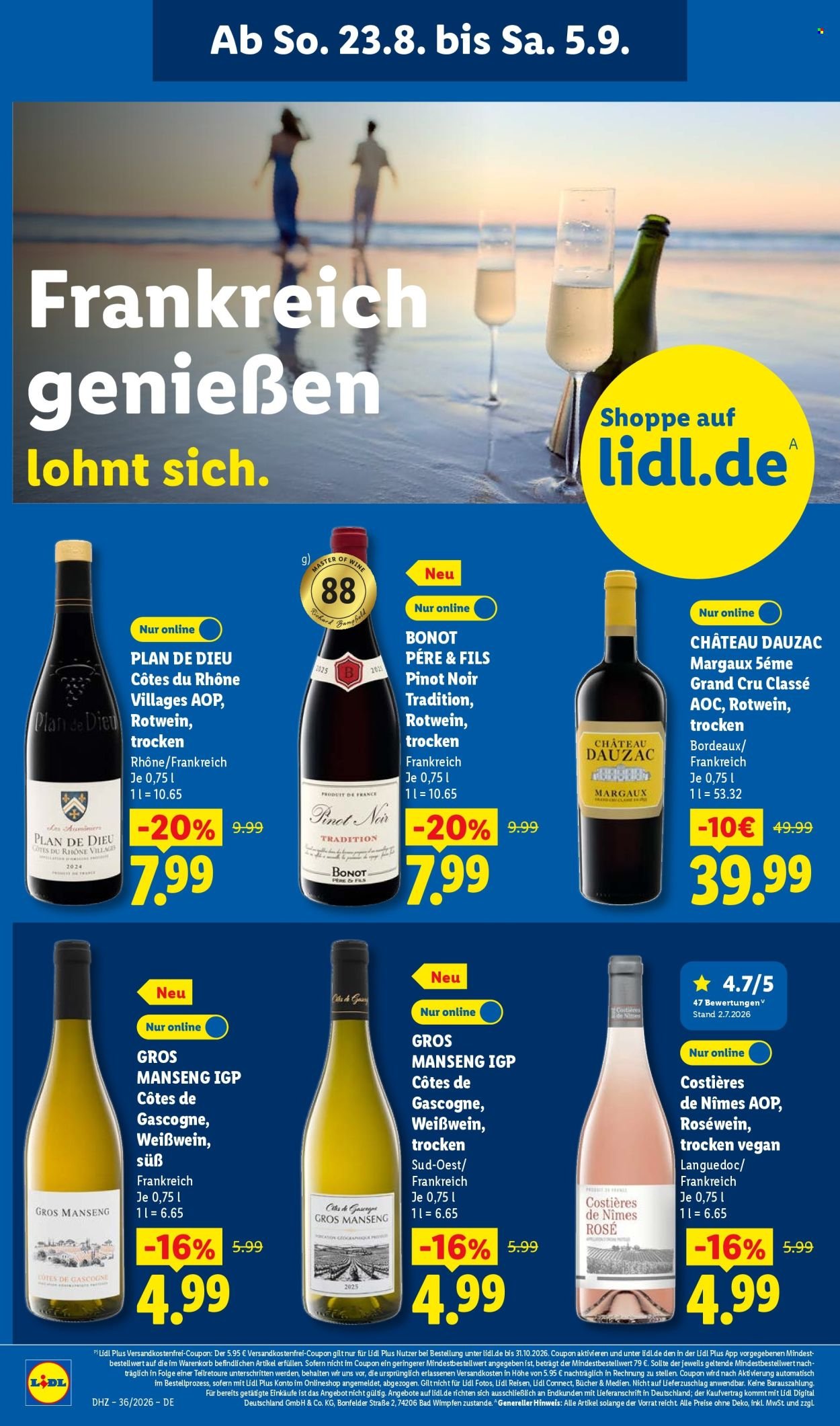 LIDL Prospekt - Ab Montag 31.08.2026