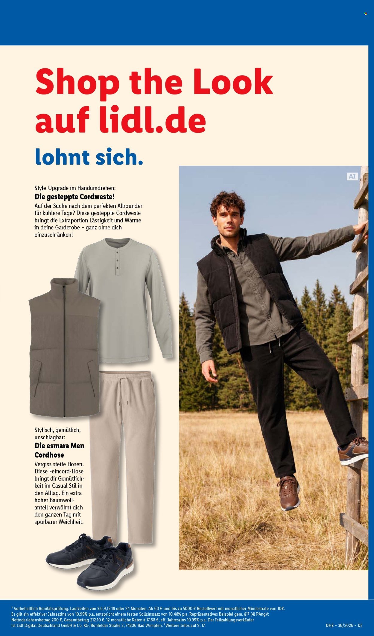 LIDL Prospekt - Ab Montag 31.08.2026