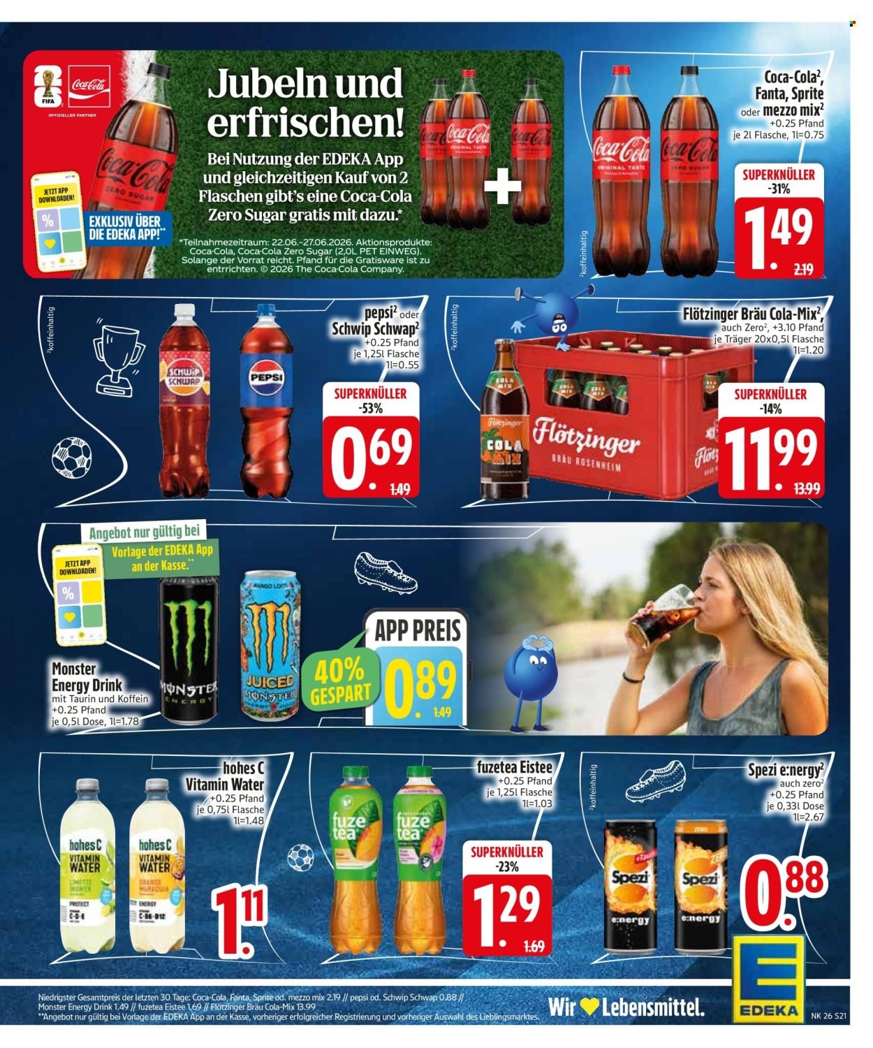 EDEKA Prospekt - Ab Montag 22.06.2026