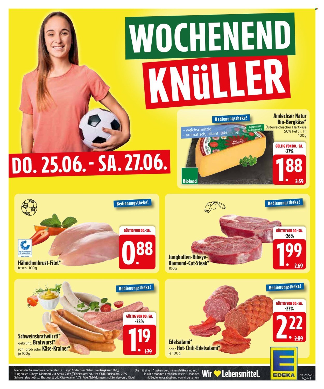 EDEKA Prospekt - Ab Montag 22.06.2026
