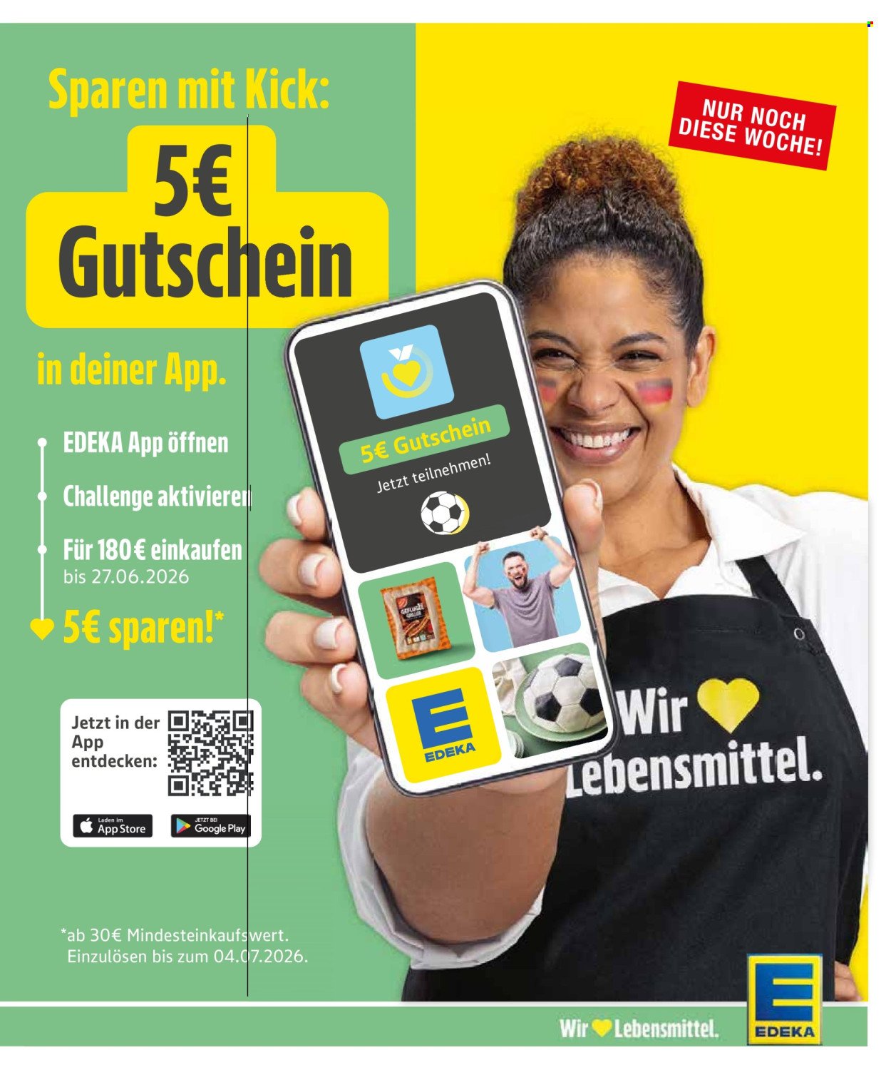 EDEKA Prospekt - Ab Montag 22.06.2026