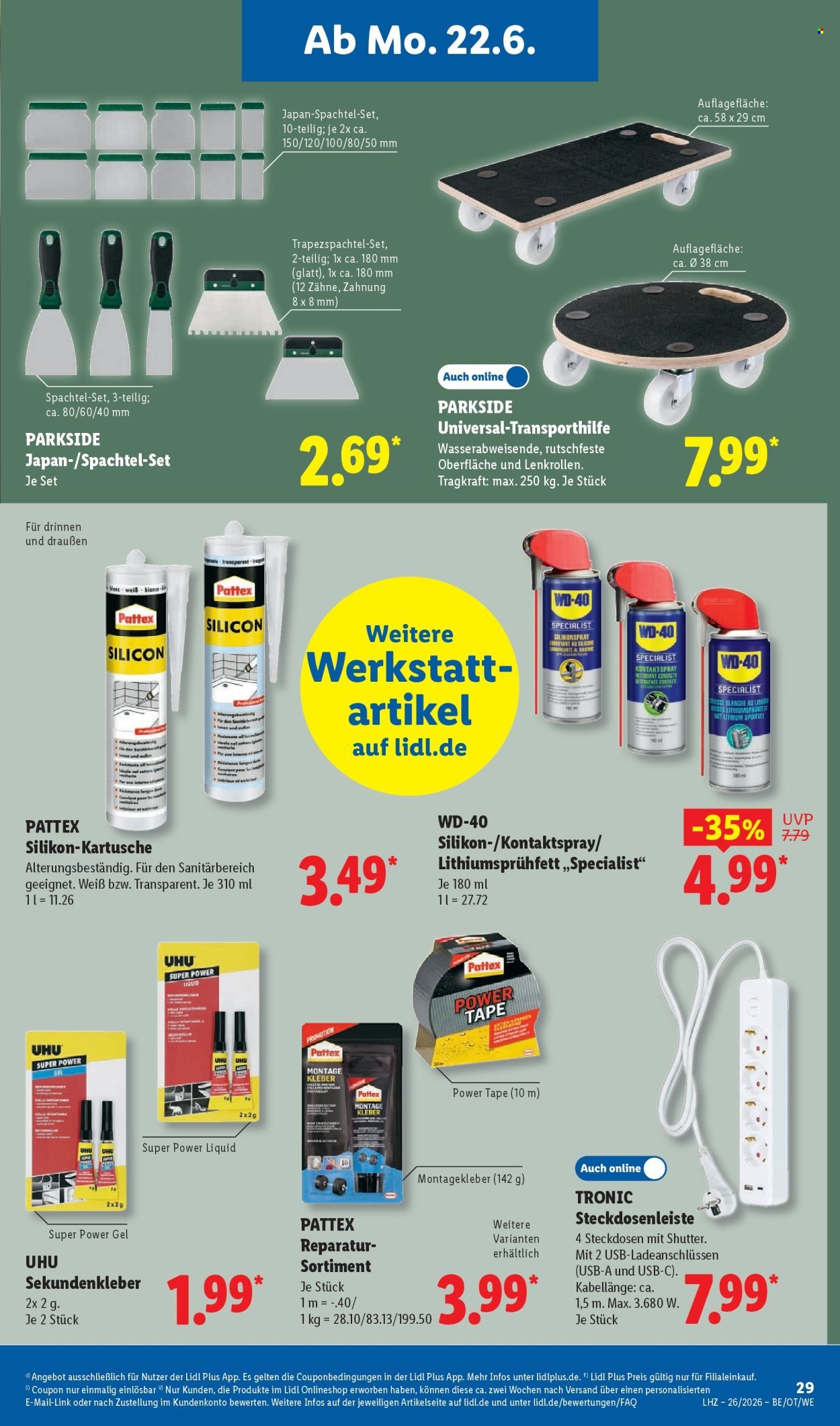 LIDL Prospekt - Ab Montag 22.06.2026