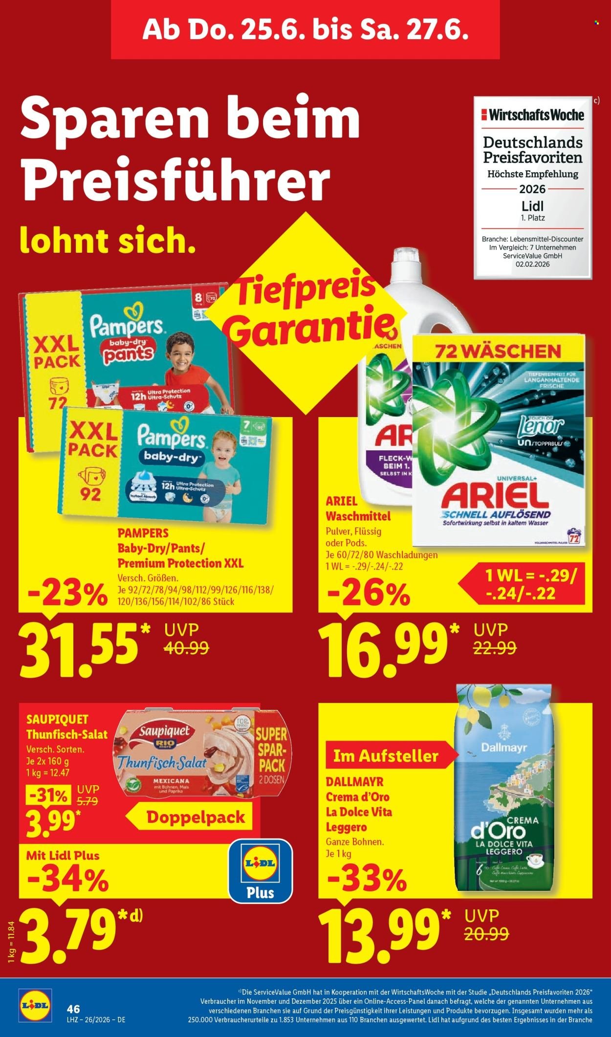 LIDL Prospekt - Ab Montag 22.06.2026
