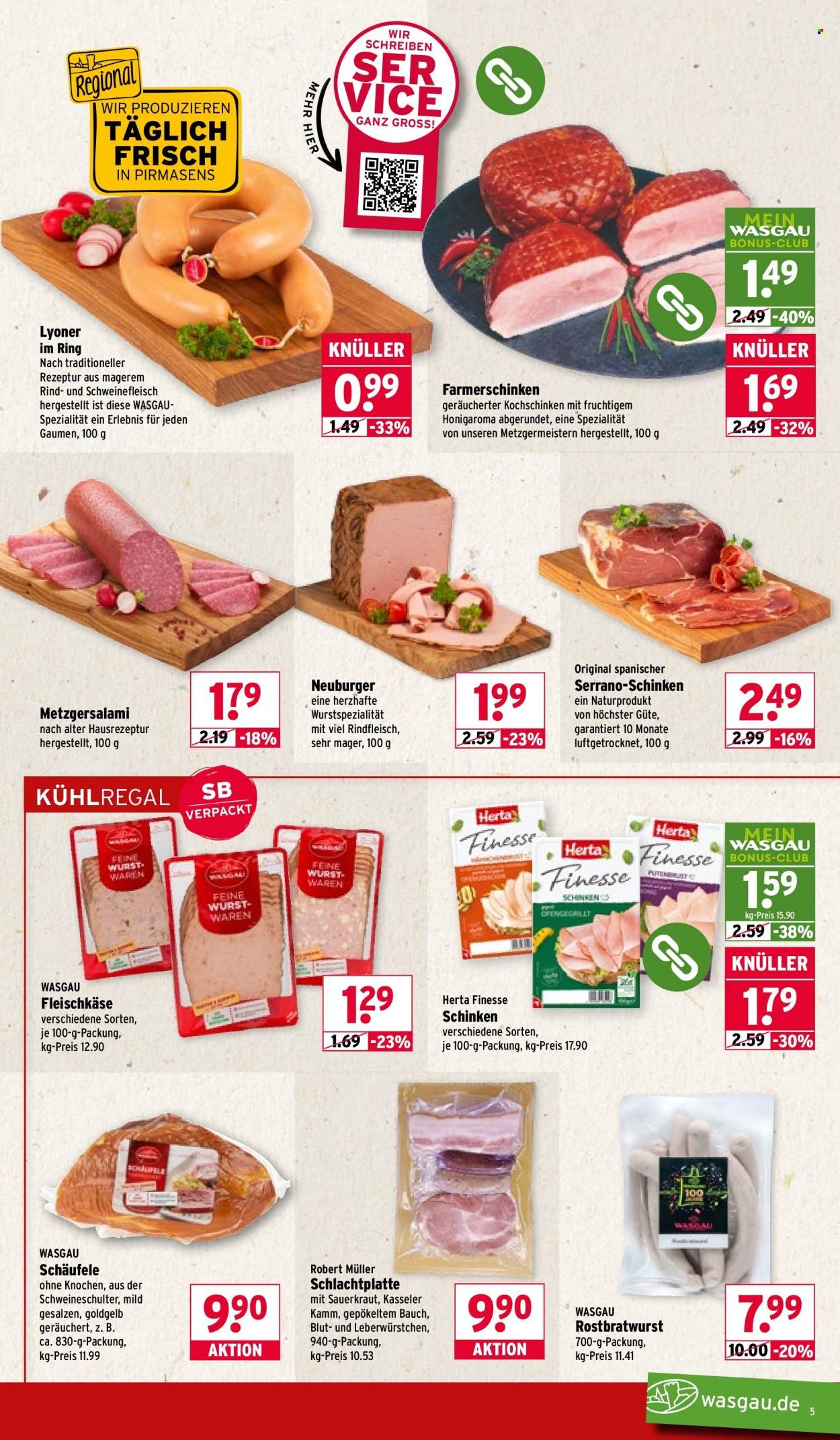 WASGAU Prospekt - Ab Montag 19.01.2026