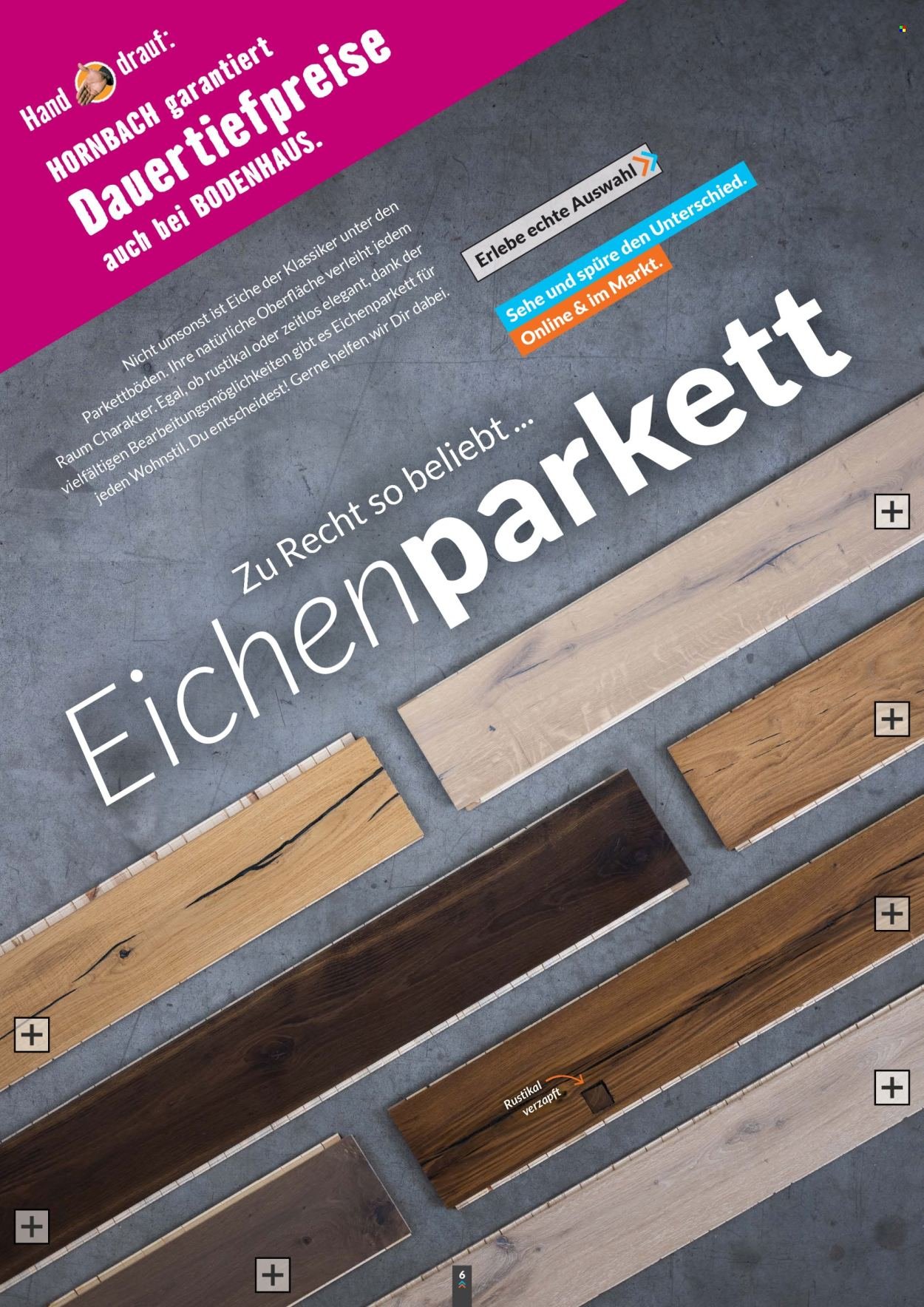 HORNBACH Angebote - BODENHAUS Trendkatalog