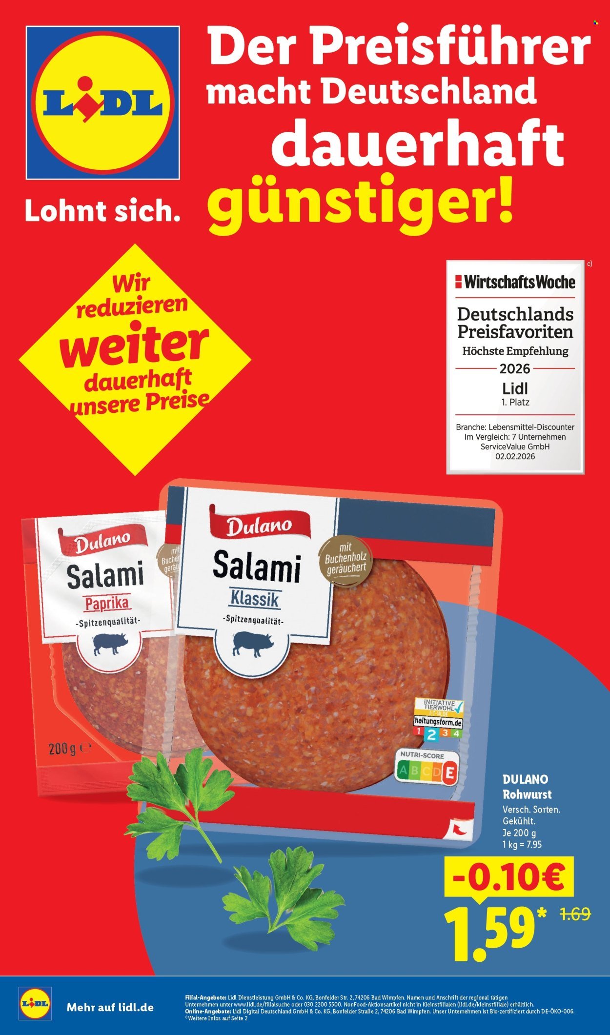 LIDL Angebote - dauerhaft günstiger! - Der Preisführer macht Deutschland
