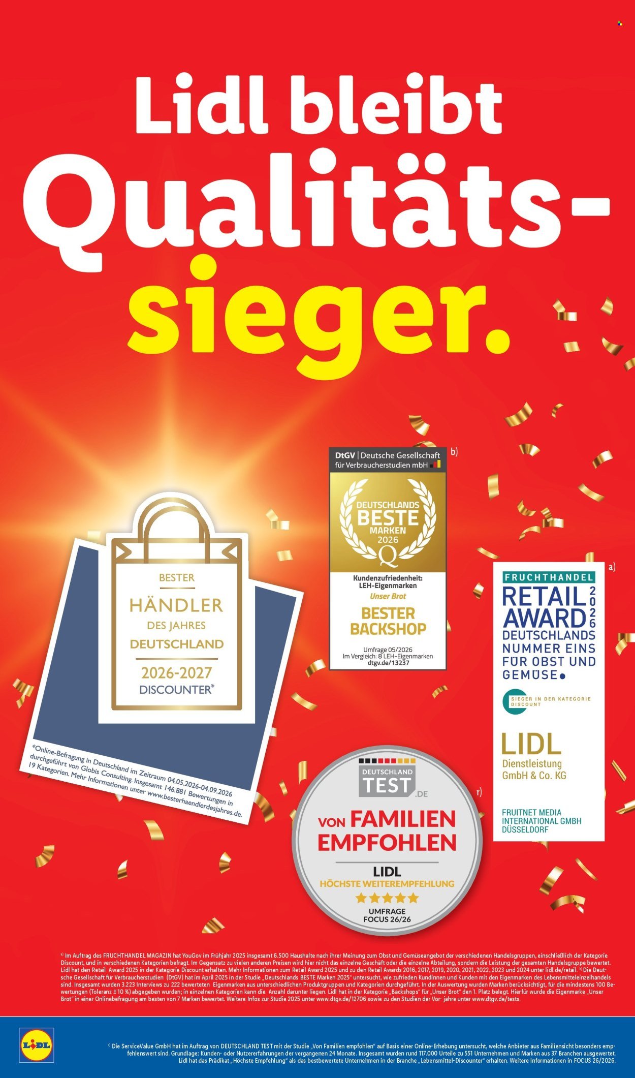 LIDL Angebote - dauerhaft günstiger! - Der Preisführer macht Deutschland