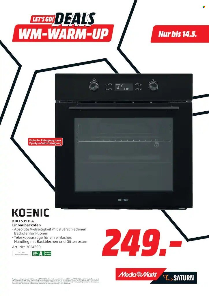 SATURN Prospekt - Ab Donnerstag 30.04.2026 (2026-04-30 - 2026-05-15)