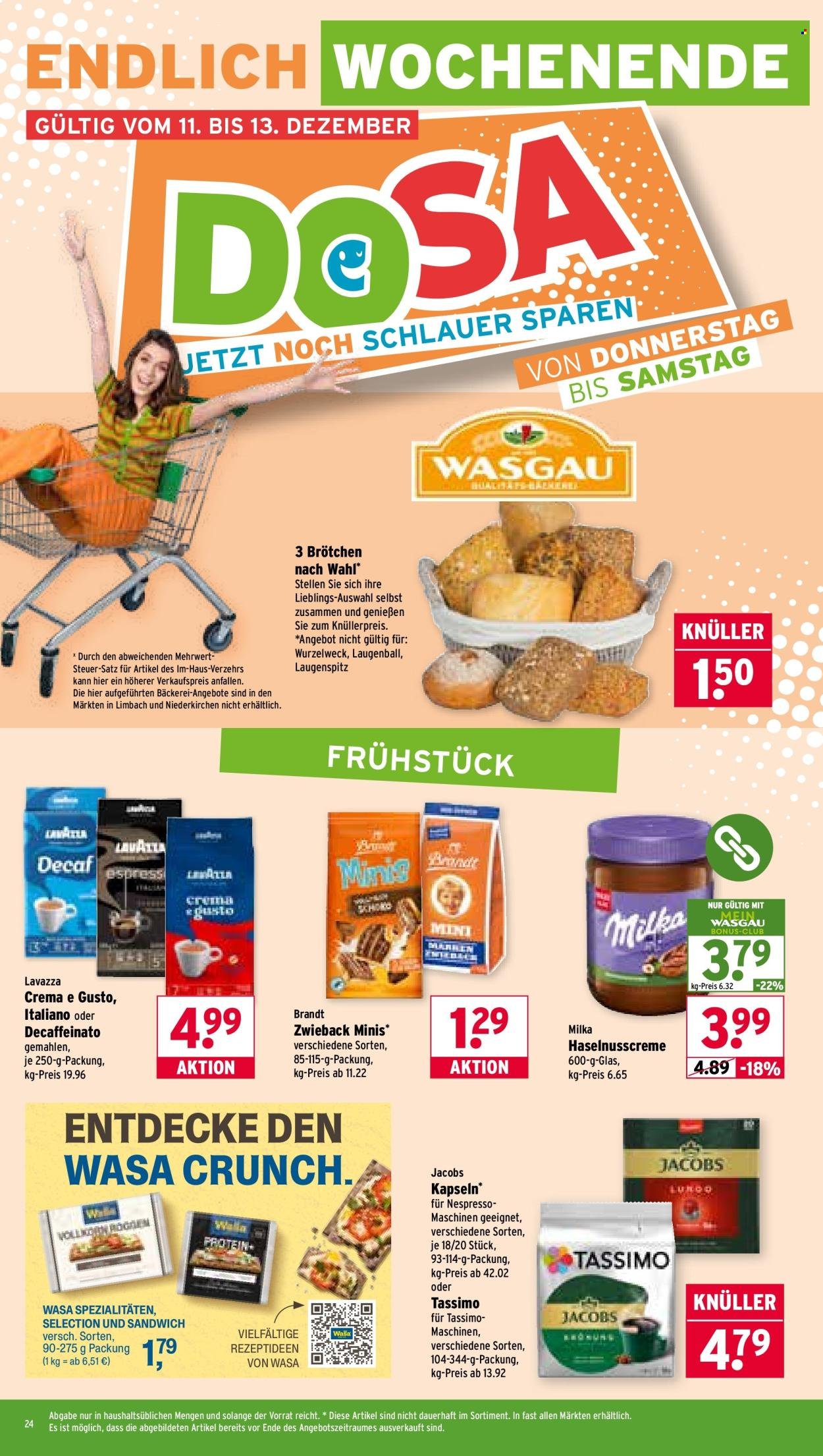 WASGAU Prospekt - Ab Montag 8.12.2025