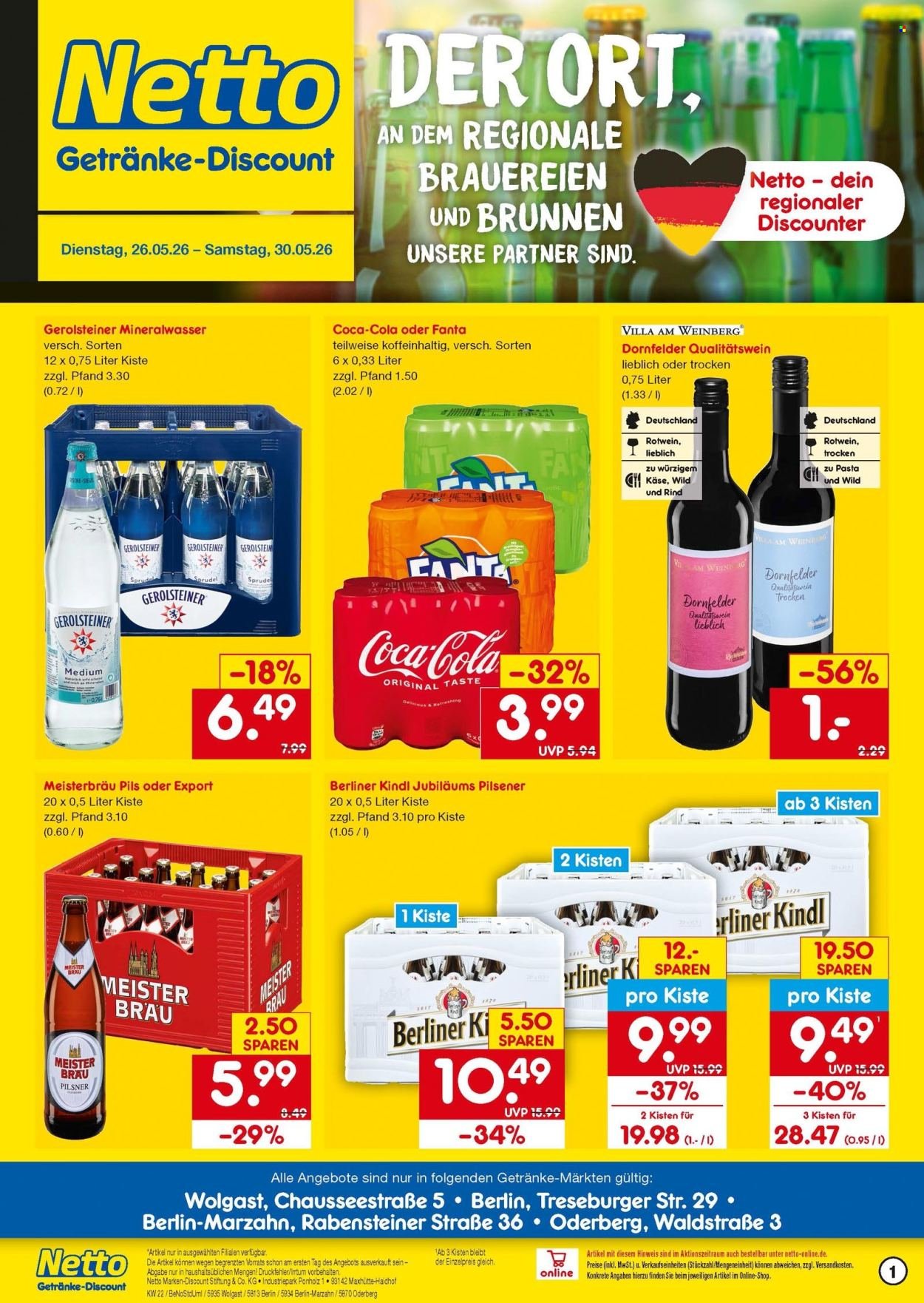 NETTO MARKEN-DISCOUNT Prospekt - Getränkemarkt in deiner Nähe