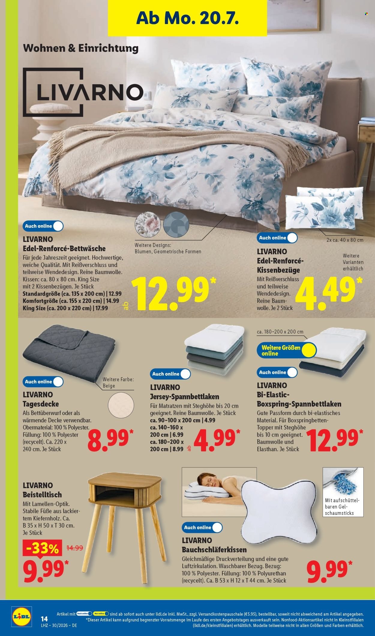 LIDL Prospekt - Ab Montag 20.07.2026