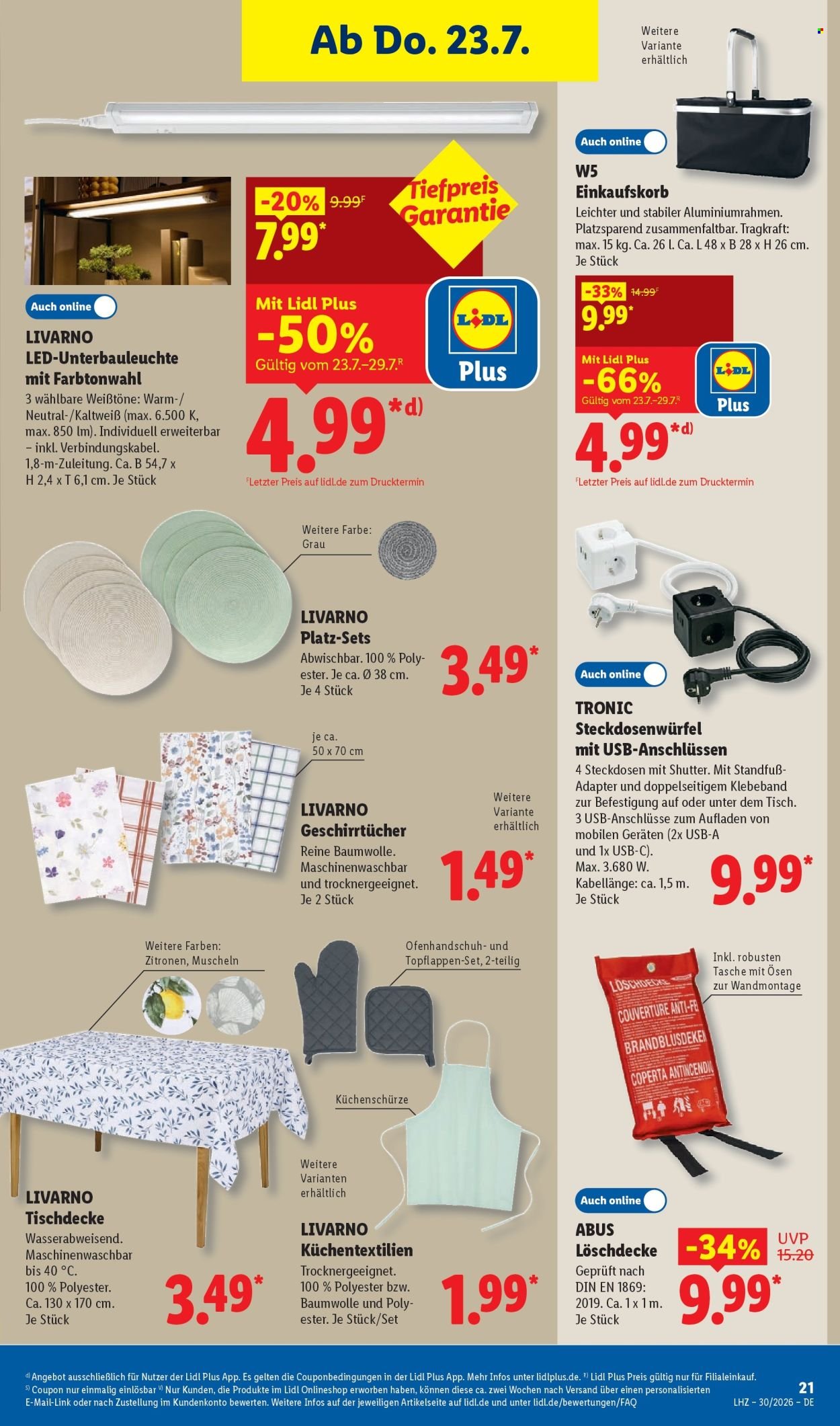 LIDL Prospekt - Ab Montag 20.07.2026