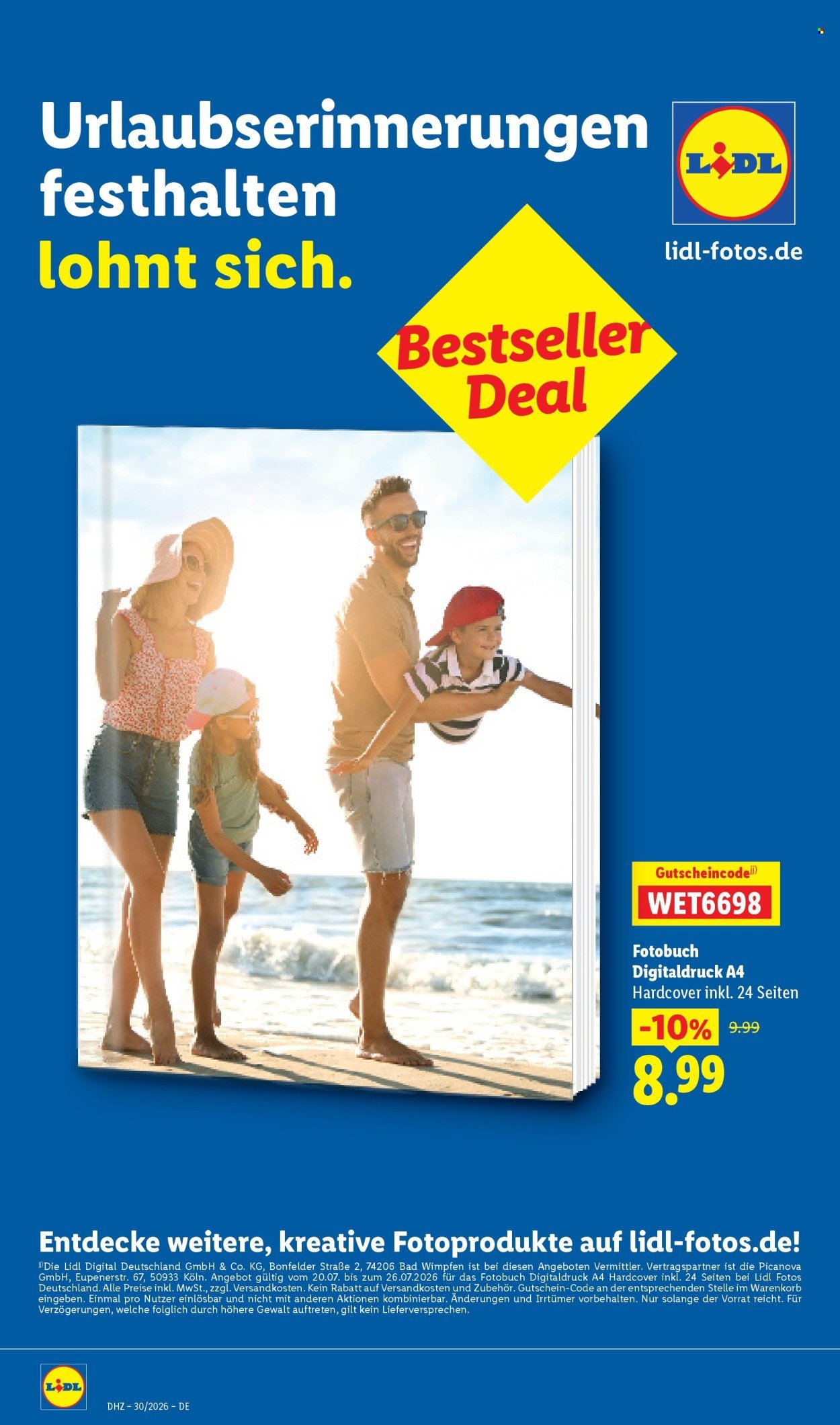 LIDL Prospekt - Ab Montag 20.07.2026