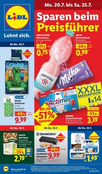 LIDL Prospekt - Ab Montag 20.07.2026