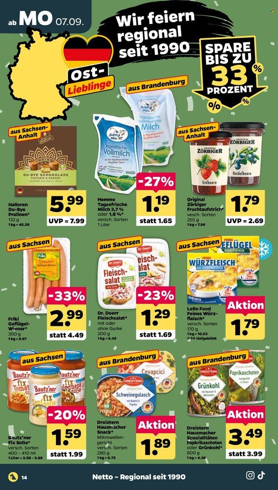 NETTO Prospekt - Ab Montag 7.09.2026