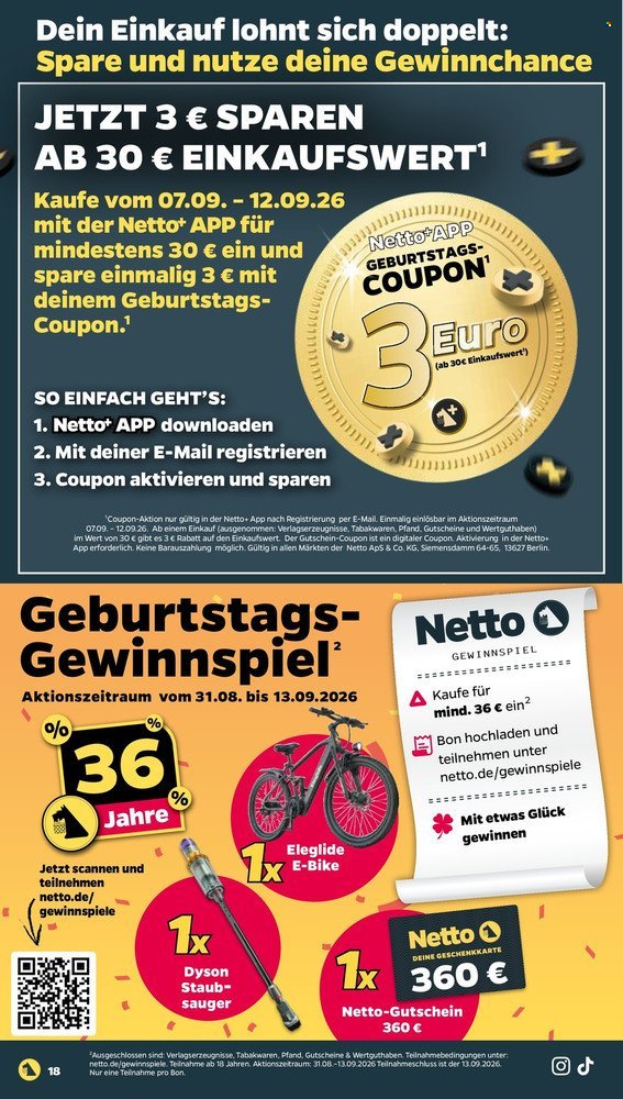NETTO Prospekt - Ab Montag 7.09.2026