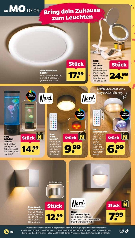 NETTO Prospekt - Ab Montag 7.09.2026
