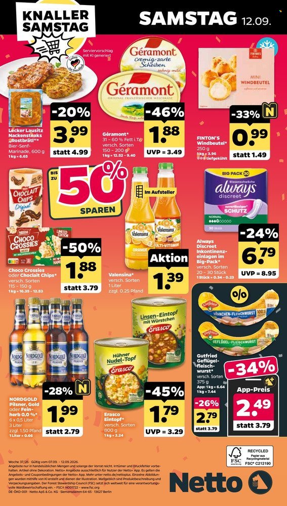 NETTO Prospekt - Ab Montag 7.09.2026