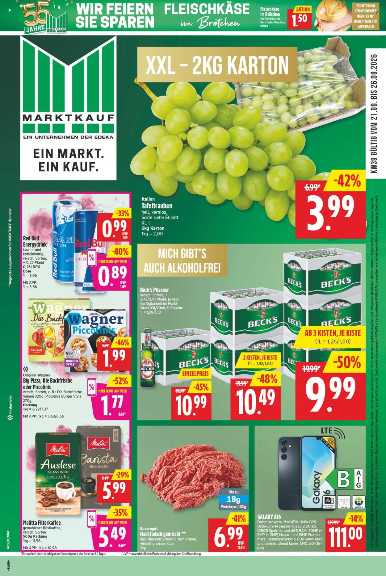 MARKTKAUF Prospekt - Ab Montag 21.09.2026