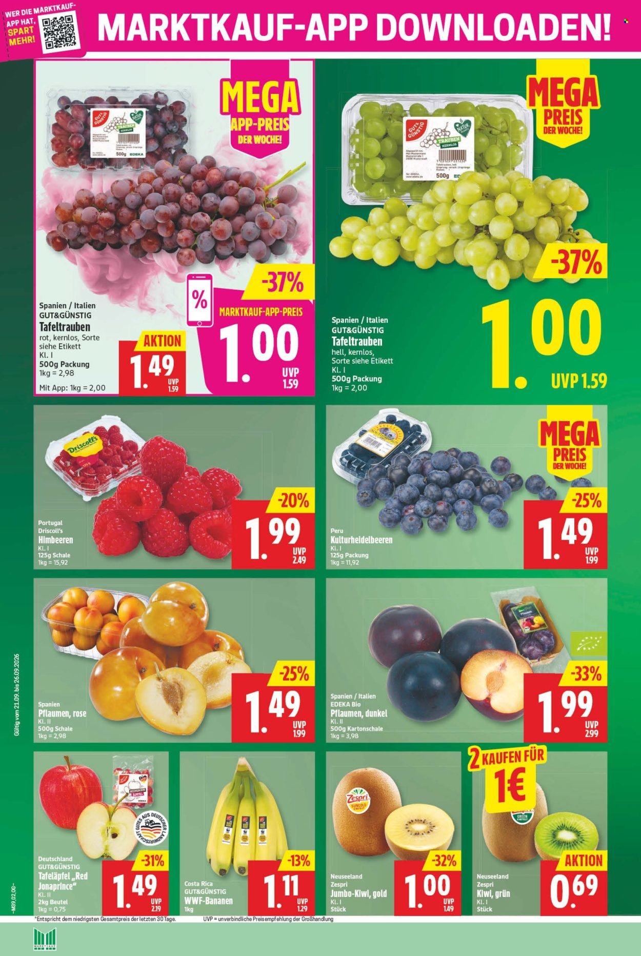 MARKTKAUF Prospekt - Ab Montag 21.09.2026