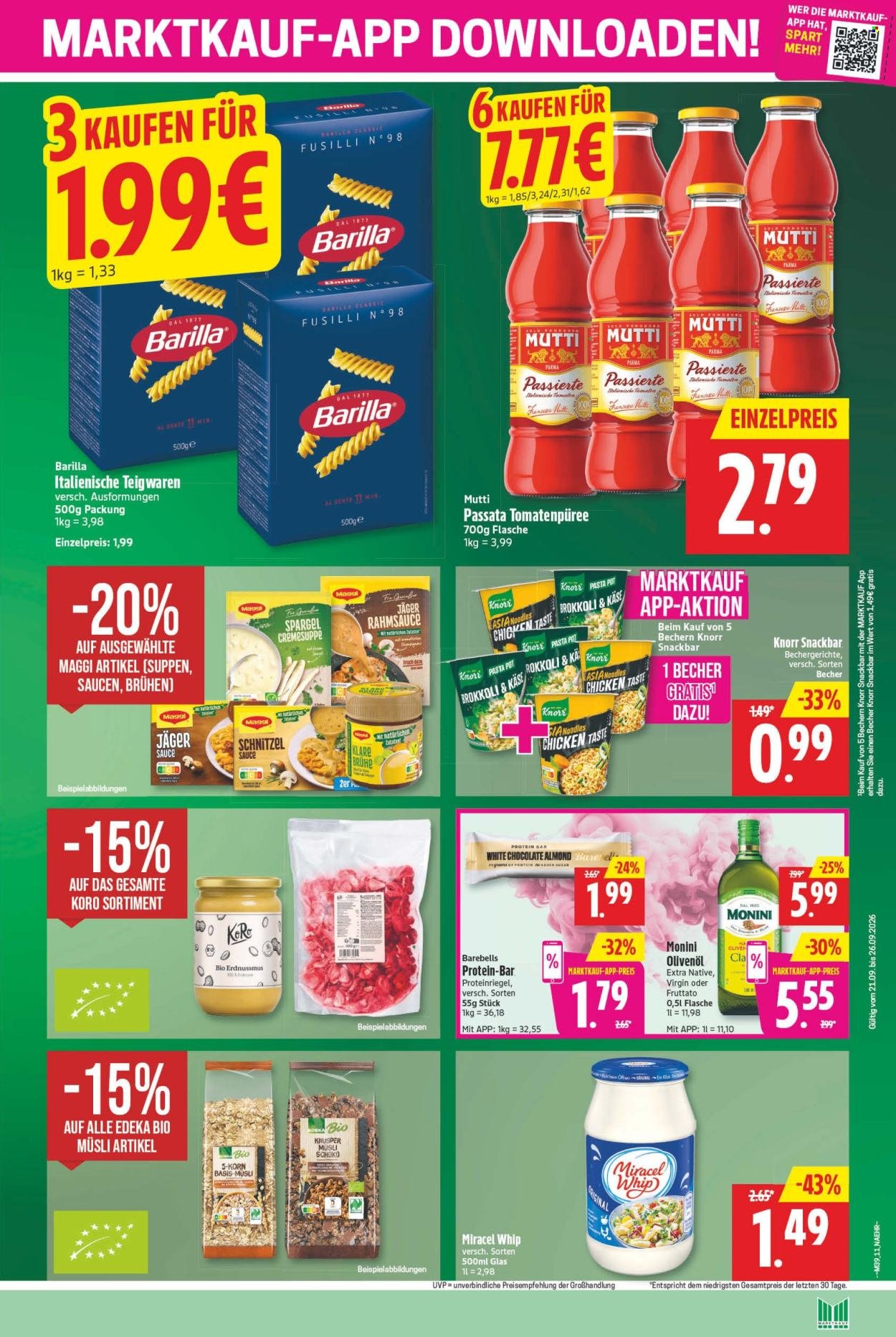 MARKTKAUF Prospekt - Ab Montag 21.09.2026