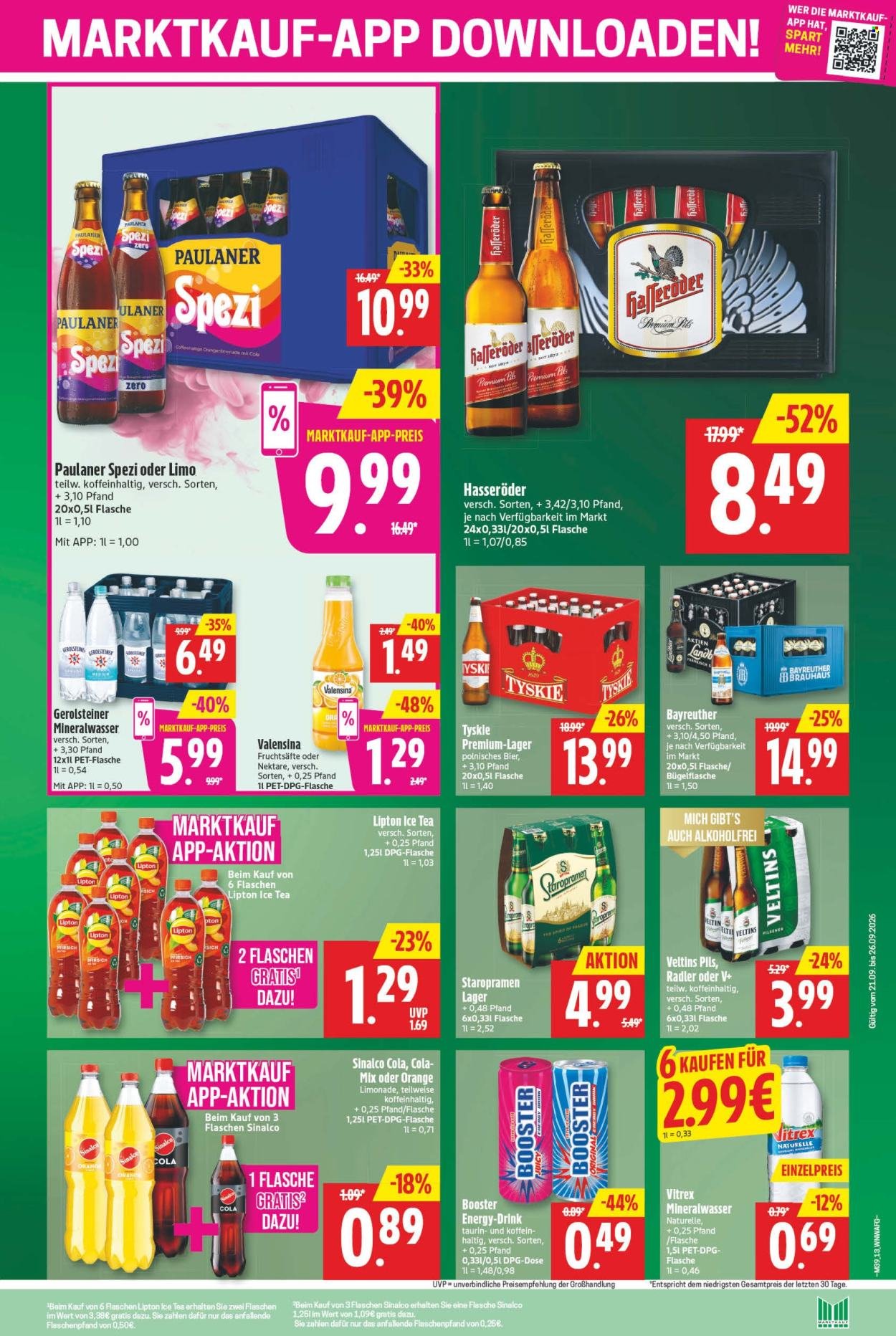 MARKTKAUF Prospekt - Ab Montag 21.09.2026
