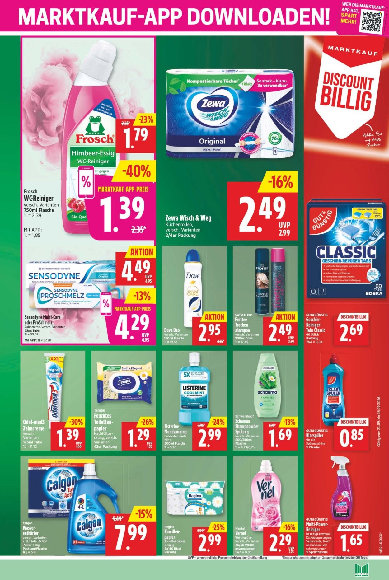MARKTKAUF Prospekt - Ab Montag 21.09.2026